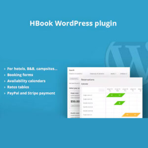 Hbook PRO hotelbooking system plugin 2026